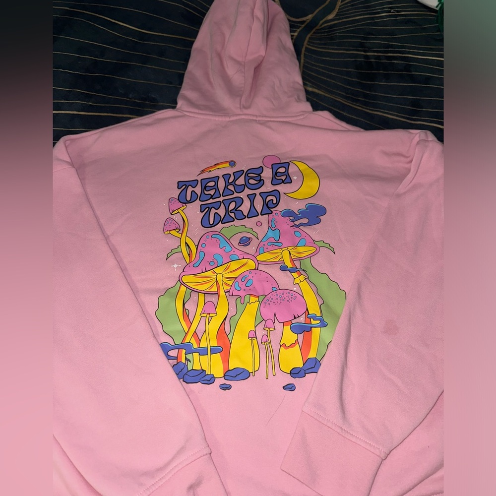 💕🍄PINK MUSHROOM HOODIE🍄💕